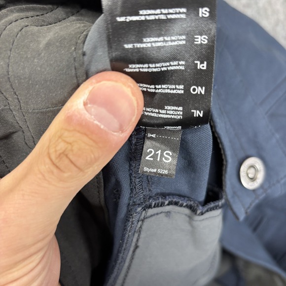 Kuhl Resistor Pants Men's 34x34 Blue Pockets Chino Hiking Outdoors Stretch 5226 - Picture 12 of 13